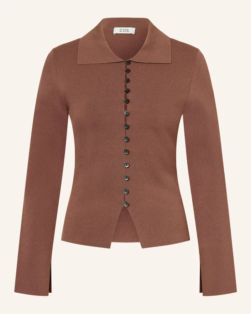 COS Strickjacke Braun