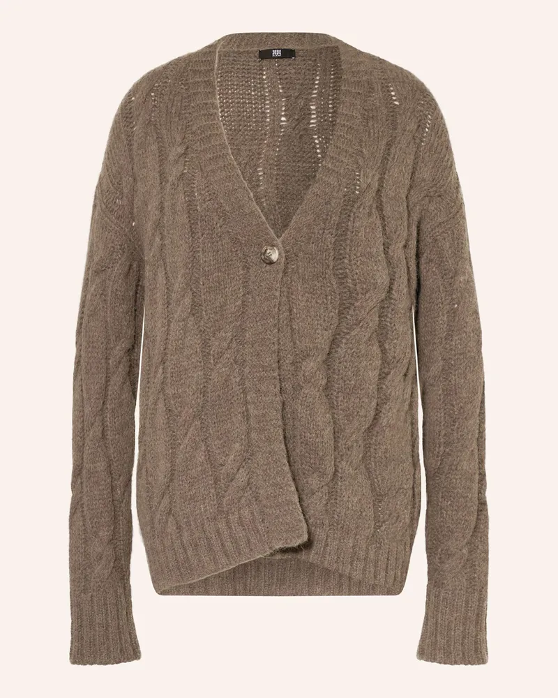 Riani Strickjacke mit Alpaka Taupe