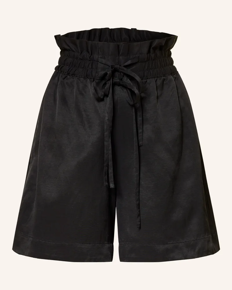 HUGO BOSS Paperbag-Shorts TACOLINA Schwarz