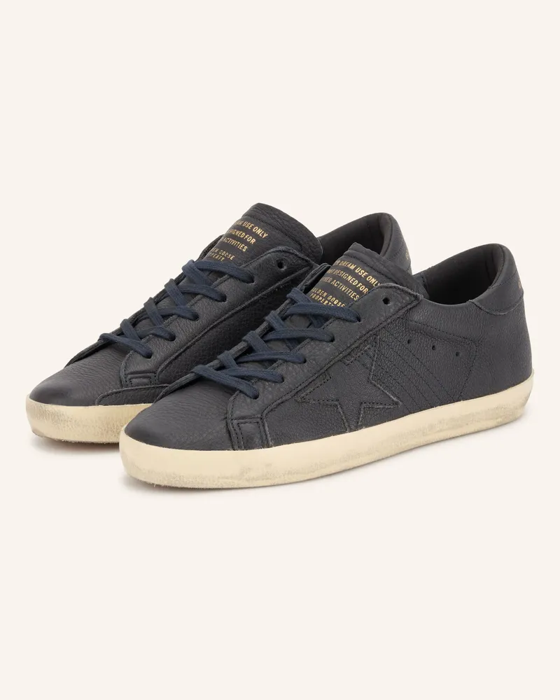 Golden Goose Sneaker Super-Star blau Dunkelblau