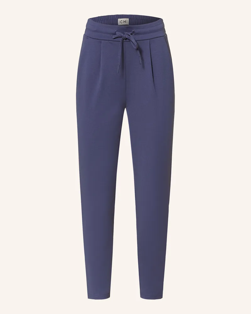 ICHI Hose Im Jogging-Stil Ihkate blau Blau