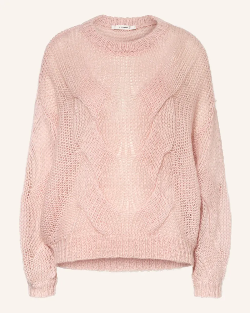 Gestuz Pullover ZENIAGZ mit Mohair Pink