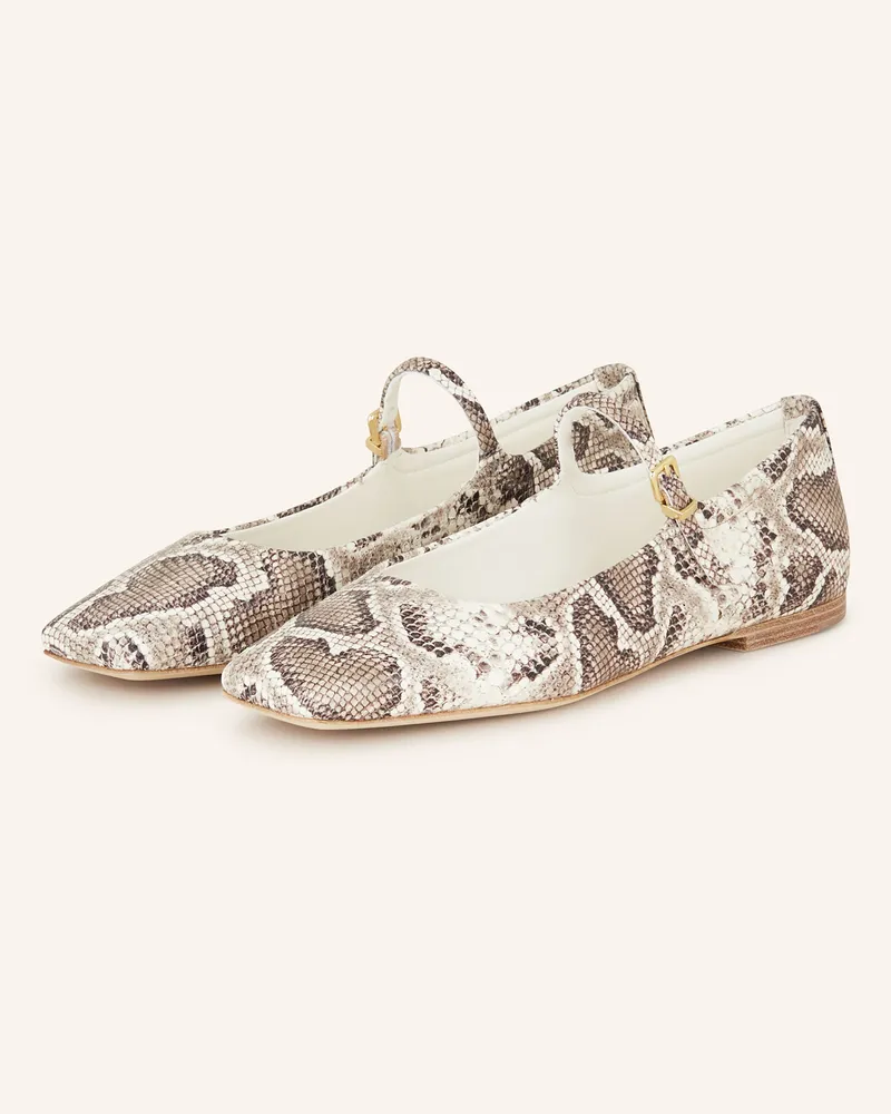 Kennel & Schmenger Mary-Jane-Ballerinas LEILA Weiss