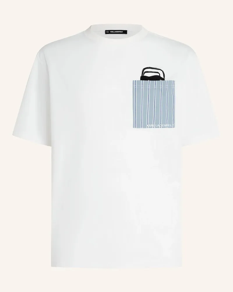 Karl Lagerfeld T-Shirt weiss Weiss
