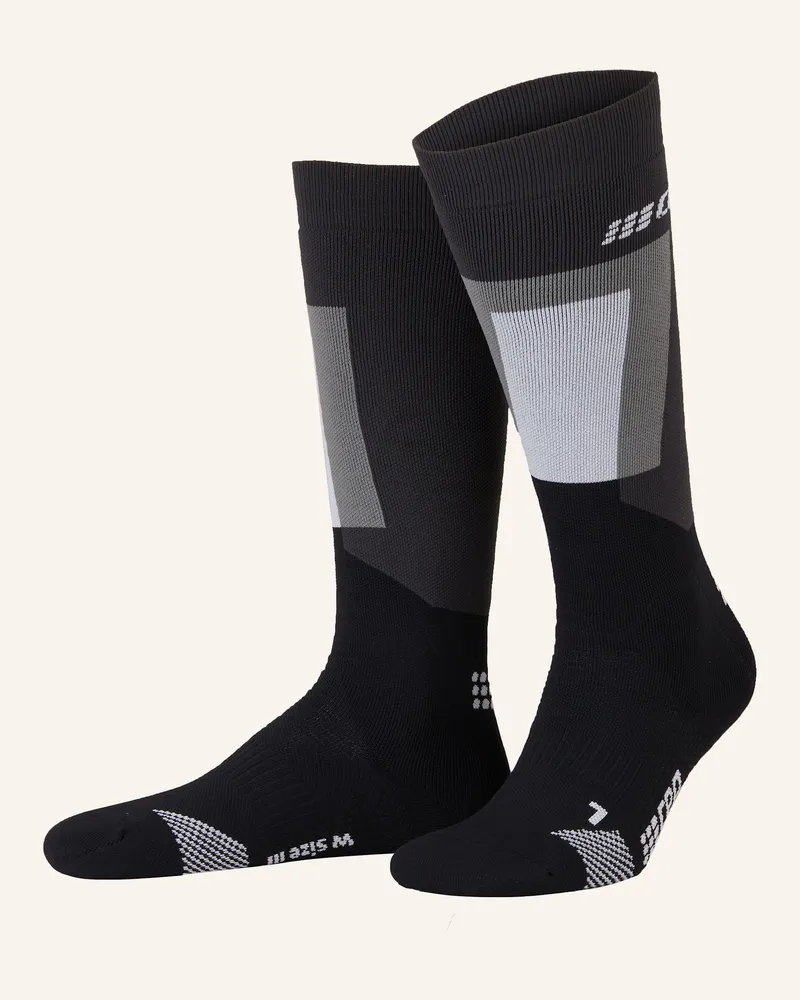 CEP Skisocken Thermo Compression schwarz 321