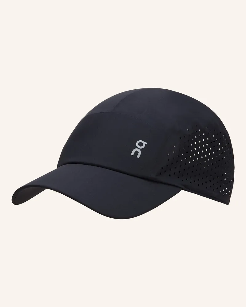 ON Cap Lightweight schwarz Schwarz