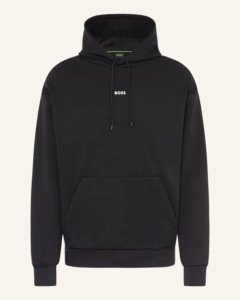 HUGO BOSS Hoodie SLY ZONE Schwarz