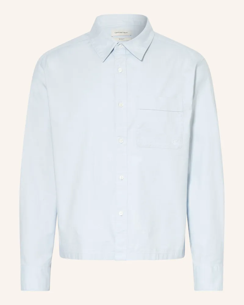 Calvin Klein Oxfordhemd Comfort Fit Hellblau