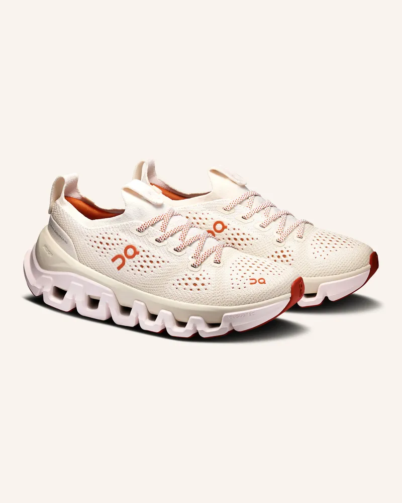 ON Trainingsschuhe Cloud X Tempo beige Creme