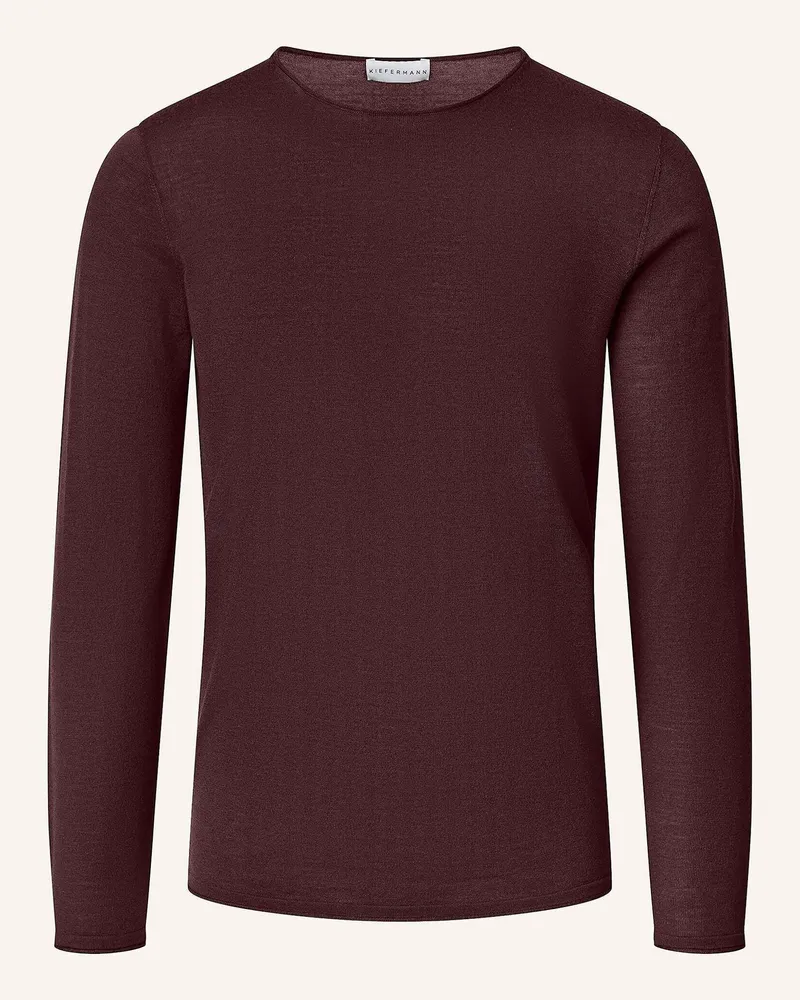 KIEFERMANN Pullover Benjaminn Aus Merino braun Dunkelbraun
