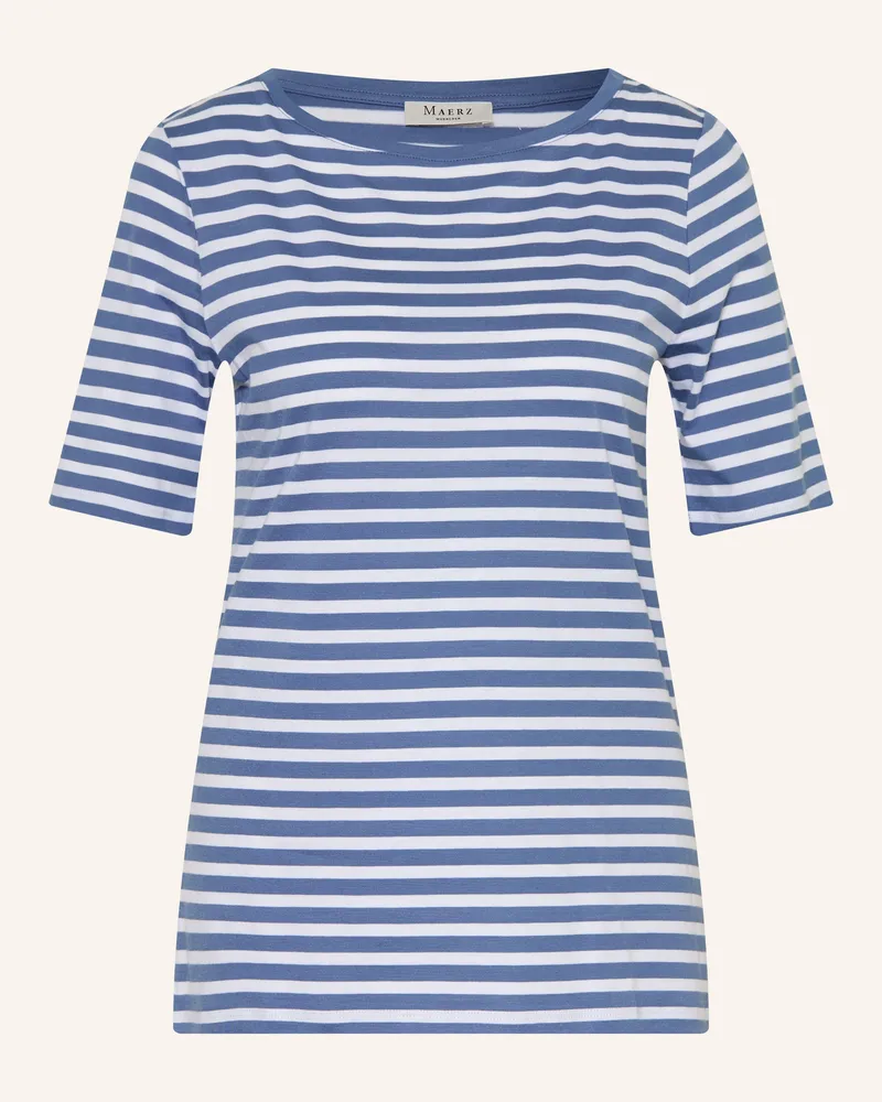 Maerz T-Shirt blau Blaugrau