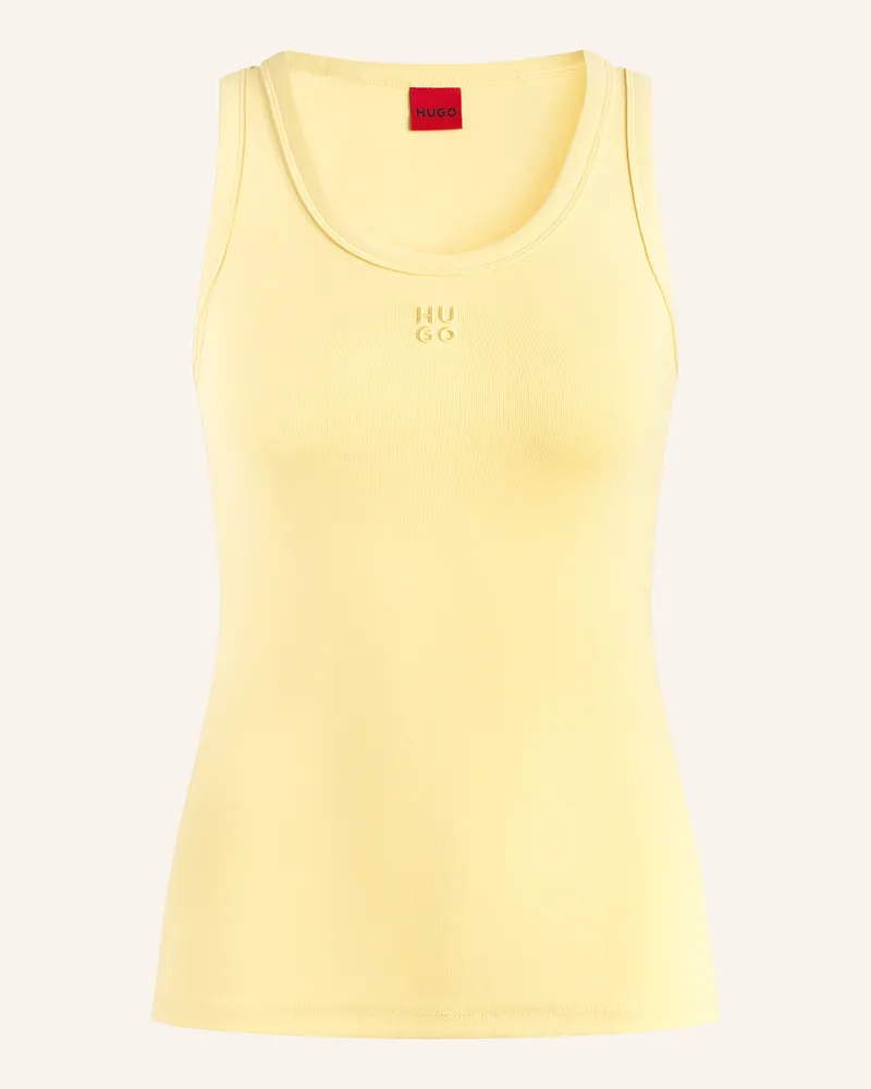 HUGO BOSS Top DATAMIA Gelb