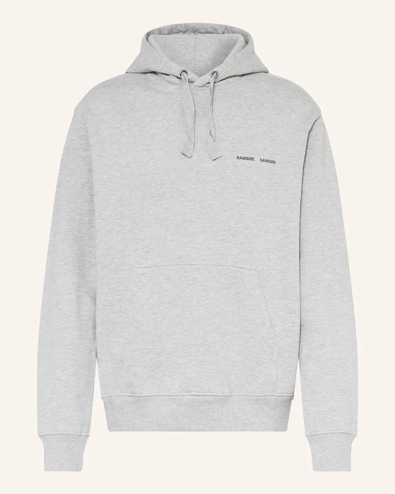 Samsøe & Samsøe Hoodie NORSBRO Hellgrau