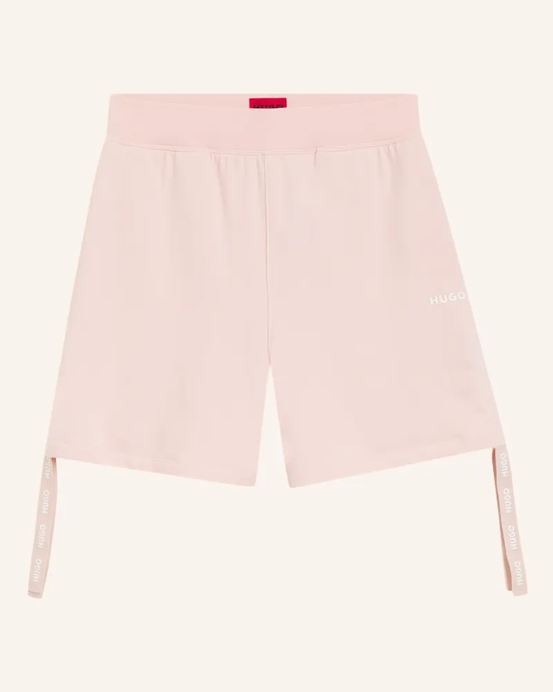 HUGO BOSS Loungewear Unterteil CASUAL_SHORTS Hellrosa