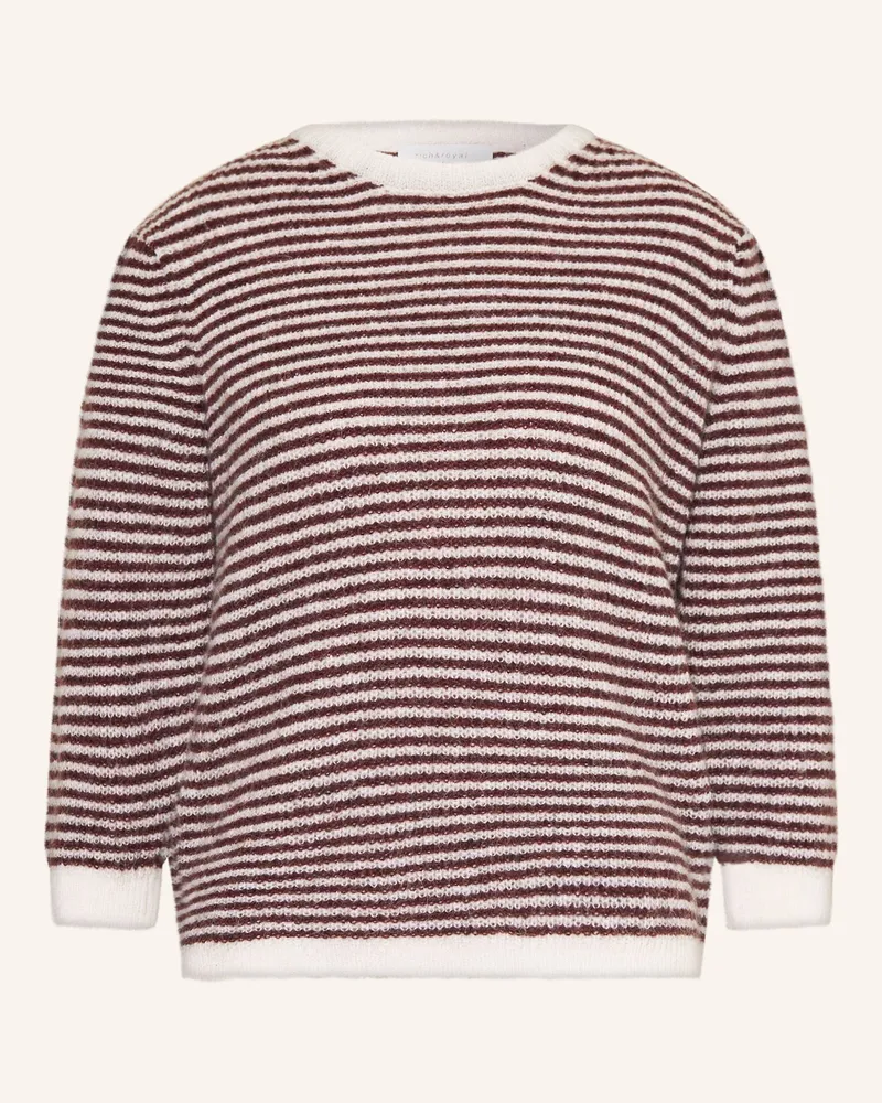 Rich&Royal Pullover mit Alpaka Weiss