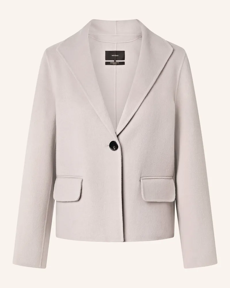 windsor. Jacke beige Hellgrau