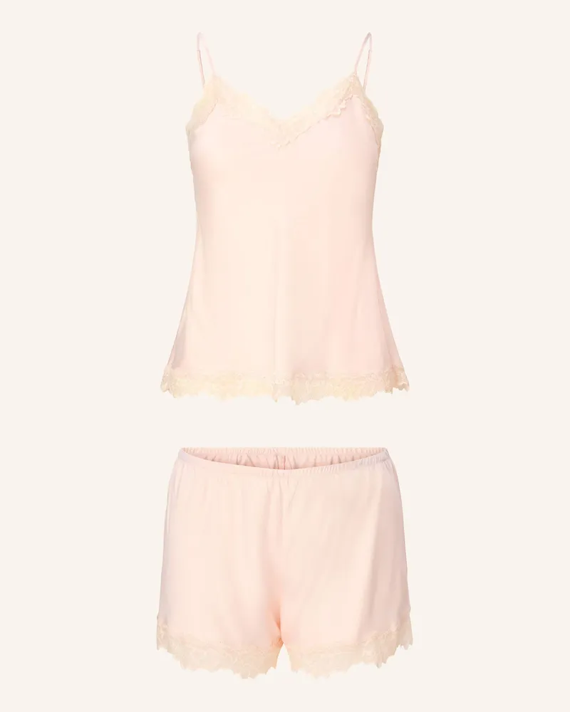 LingaDore Daily Satin Top & Short orange Hellorange