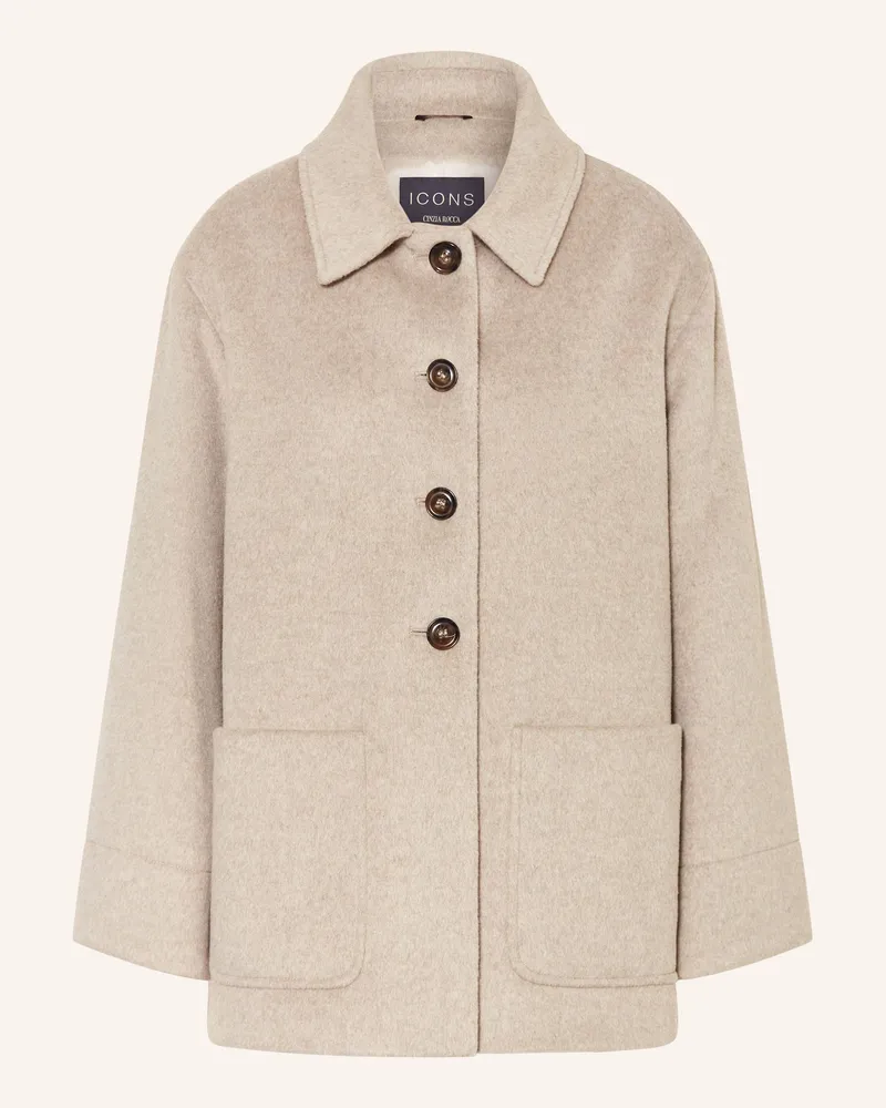 Cinzia Rocca Cabanjacke Hellbraun