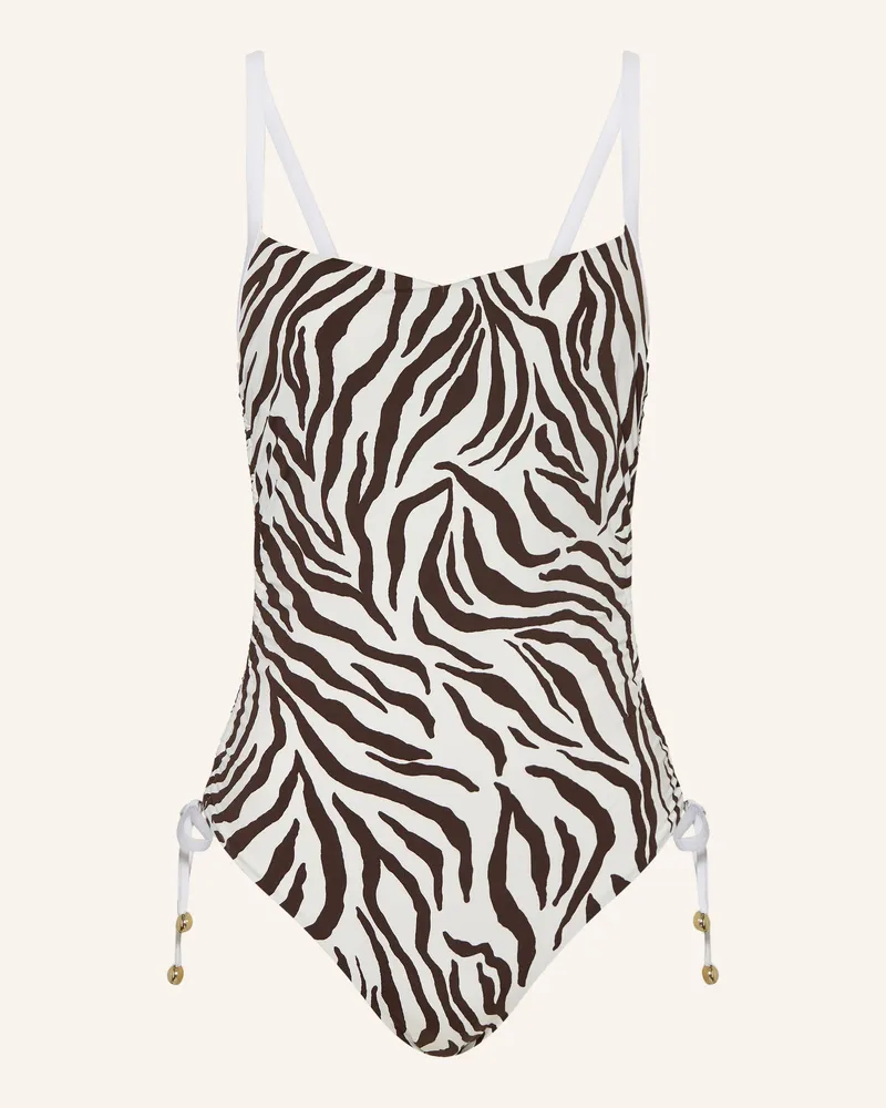 Max Mara Bügel-Badeanzug CASIMIRA Weiss