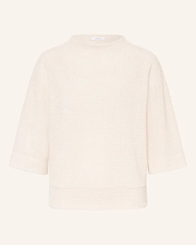 OPUS Pullover GULOPI mit 3/4-Arm Ecru