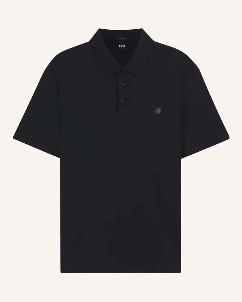 HUGO BOSS Poloshirt C-Parris 01 Regular Fit blau Dunkelblau