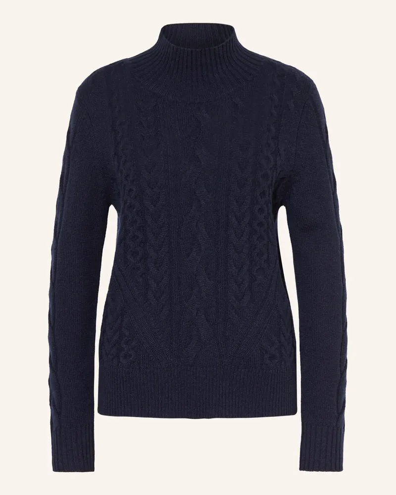 Darling Harbour Pullover mit Cashmere Dunkelblau