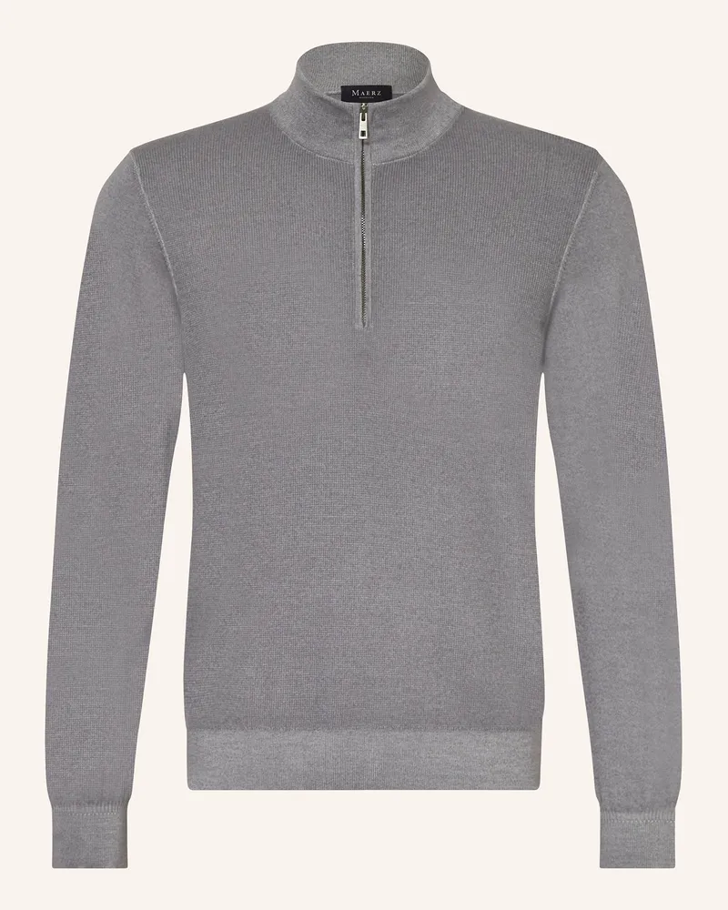 Maerz Troyer Aus Merinowolle grau Grau