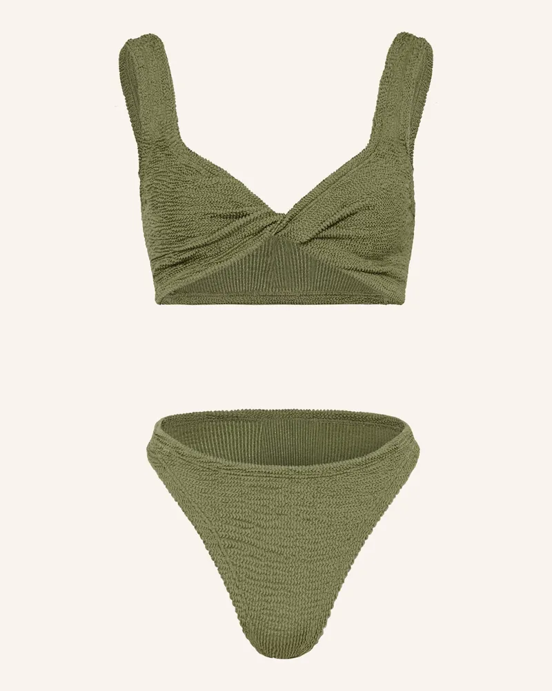 Hunza G Bralette-Bikini JUNO Oliv