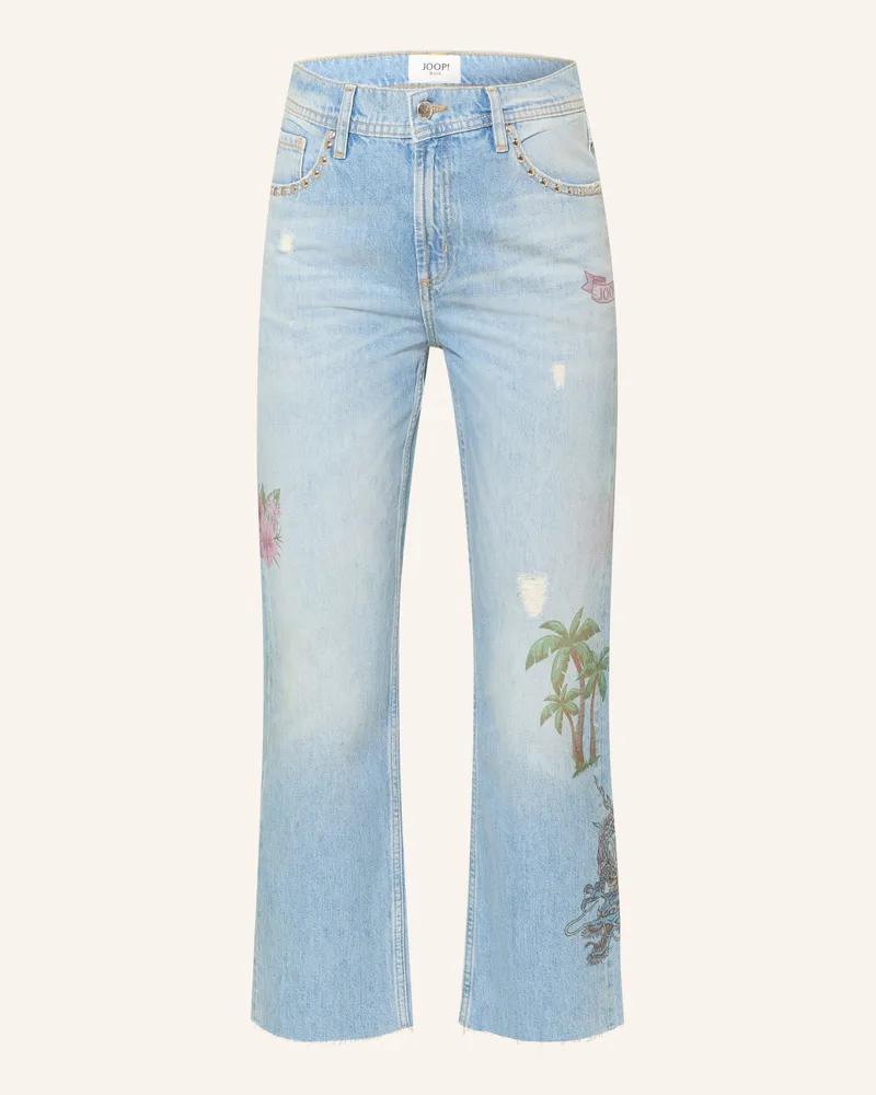 JOOP! Straight Jeans Michelle Mit Nieten blau 433