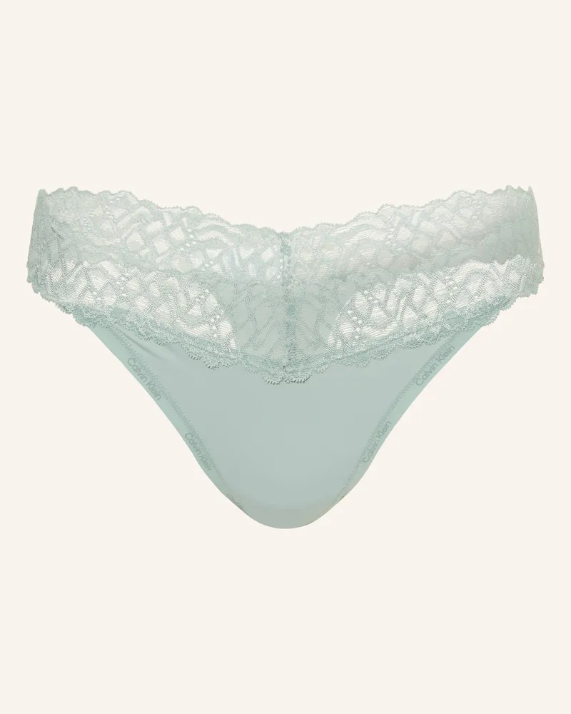 Calvin Klein String CK ATTRACTION Mint