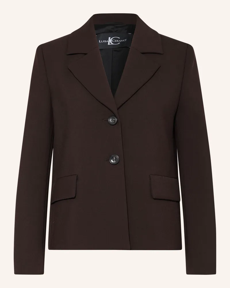 Luisa Cerano Blazer braun Dunkelbraun
