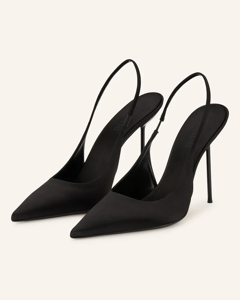 Paris Texas Slingpumps LIDIA Schwarz