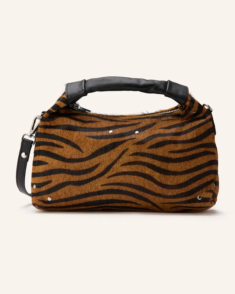 NÚNOO Handtasche DANDY Cognac