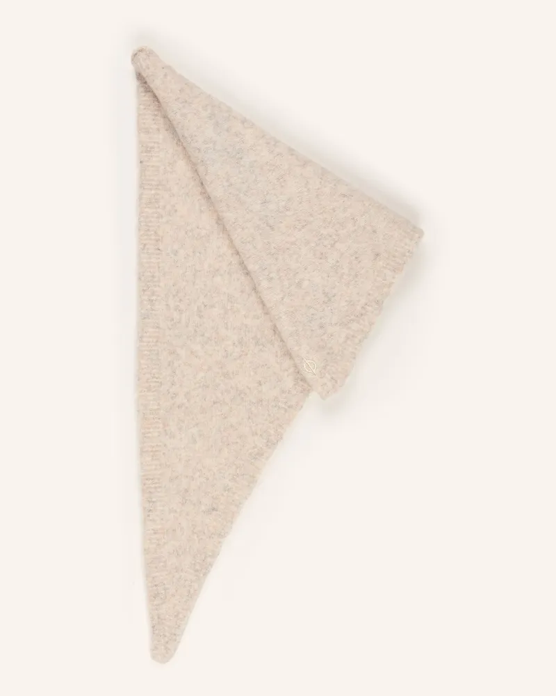 Samsøe & Samsøe Dreieckstuch Sapia beige Beige