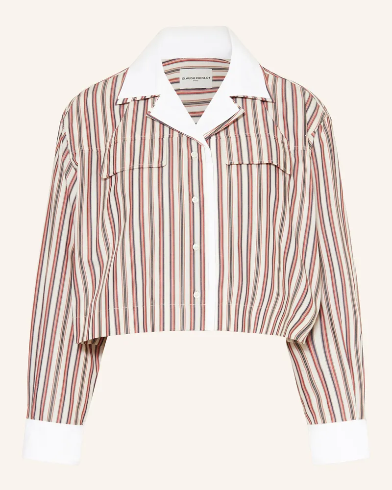Claudie Pierlot Hemdbluse Ecru