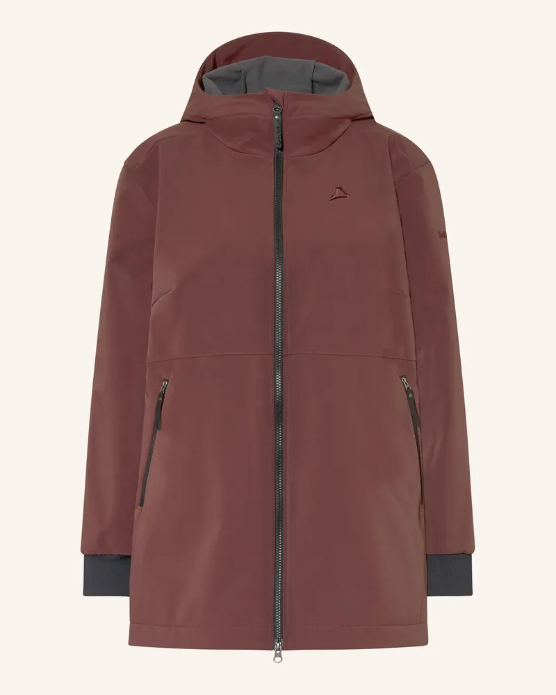 Schöffel Softshell-Jacke Suavio rot Dunkelrot
