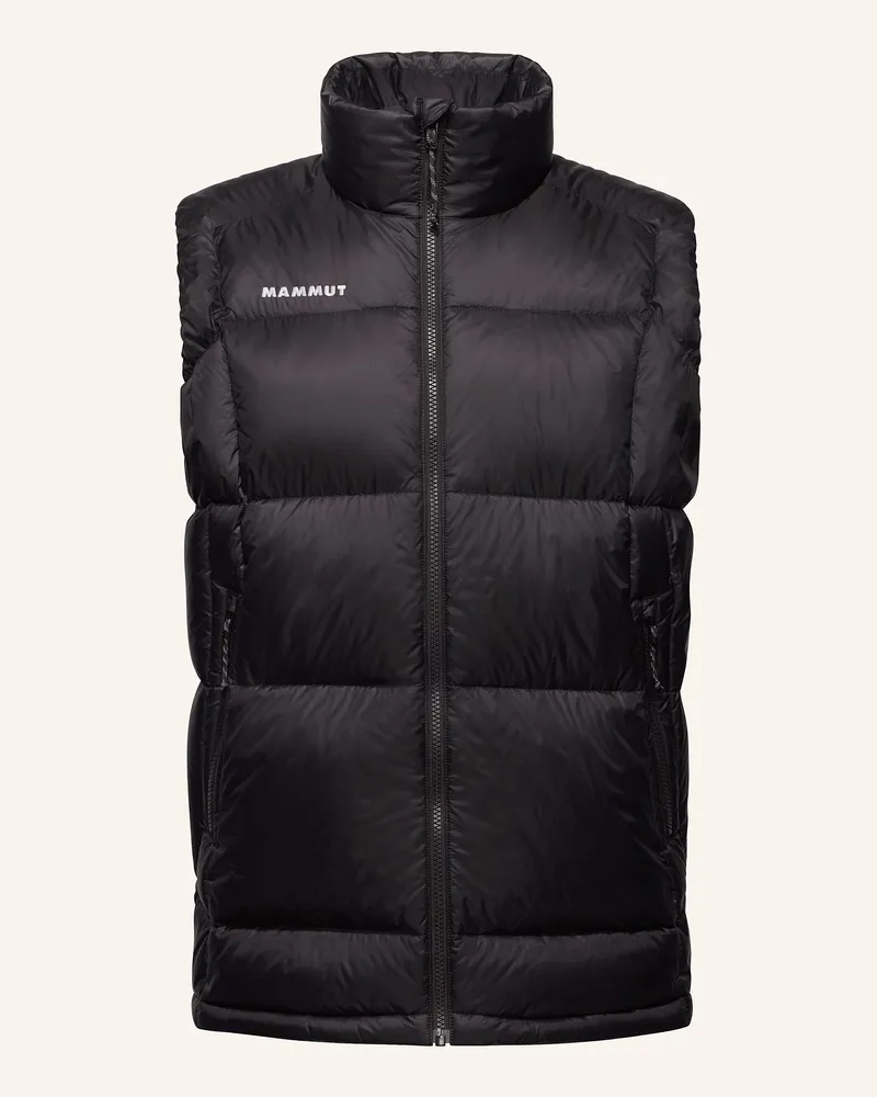 Mammut Daunenweste Gacier Glow In Vest schwarz Schwarz