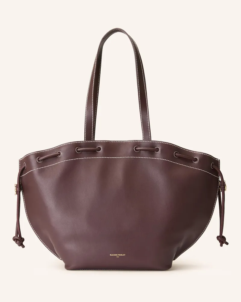 Claudie Pierlot Shopper Dunkelrot