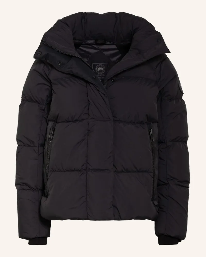 Canada Goose Daunenjacke JUNCTION mit abnehmbarer Kapuze Schwarz