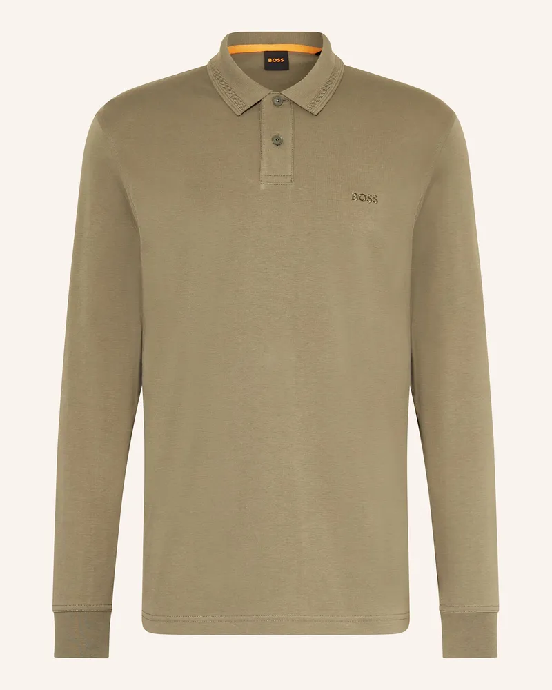 HUGO BOSS Jersey-Poloshirt PE Oliv