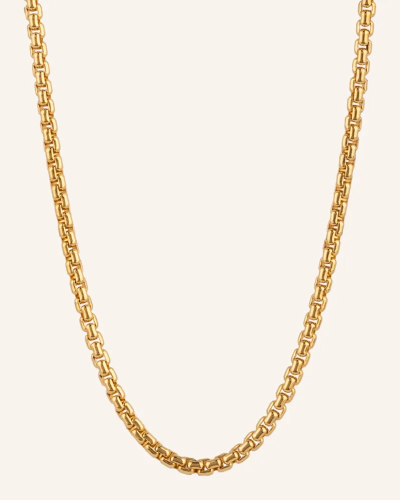 Ariane Ernst Halskette SQUARE CHAIN Gold