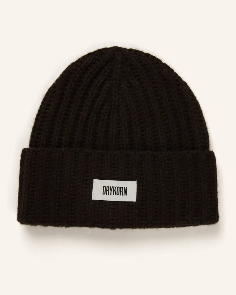 Drykorn Mütze Eani braun Dunkelbraun