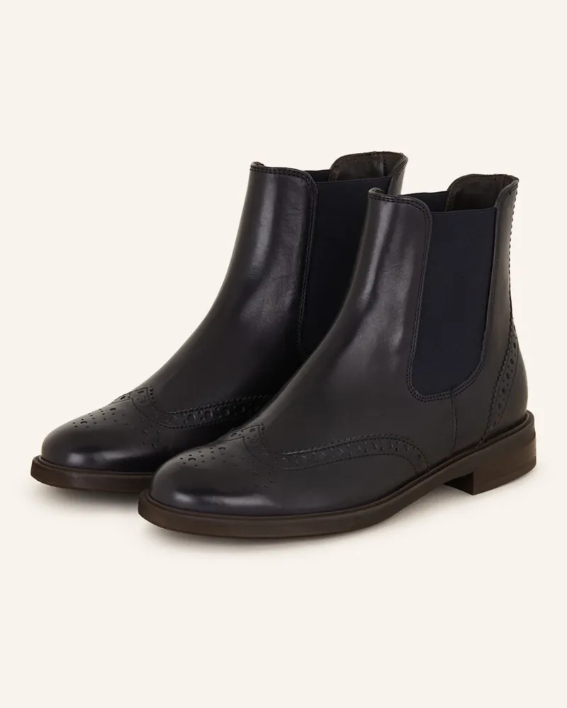 paul green Chelsea-Boots blau Dunkelblau
