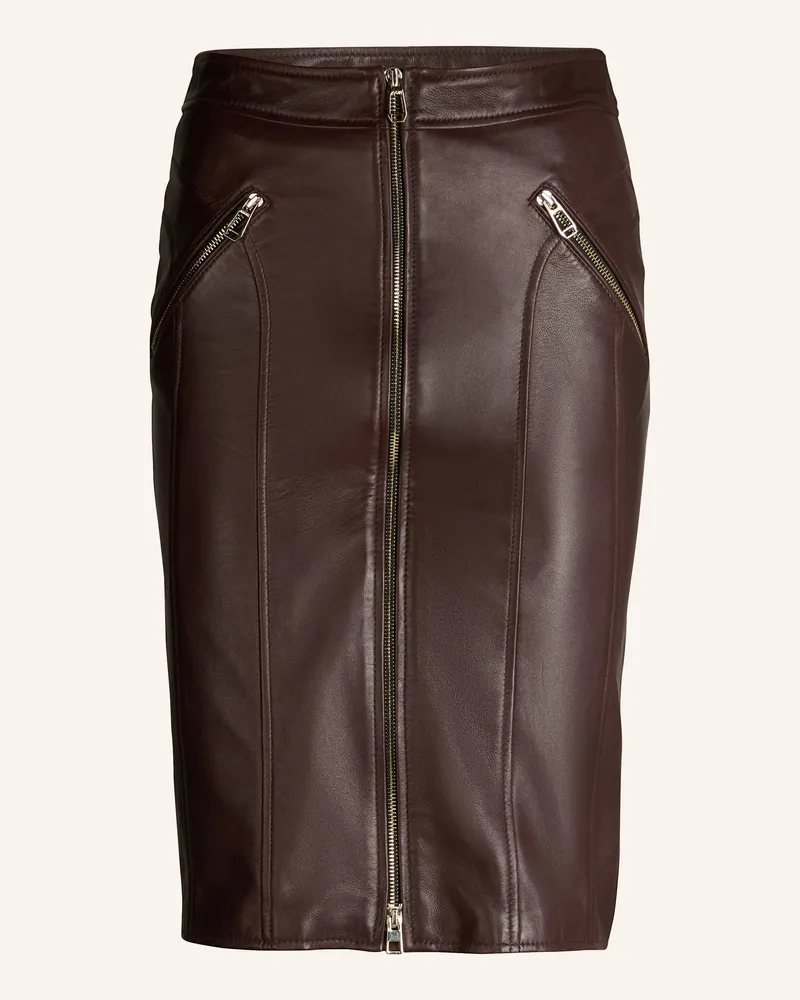 JOOP! Lederrock Dunkelrot