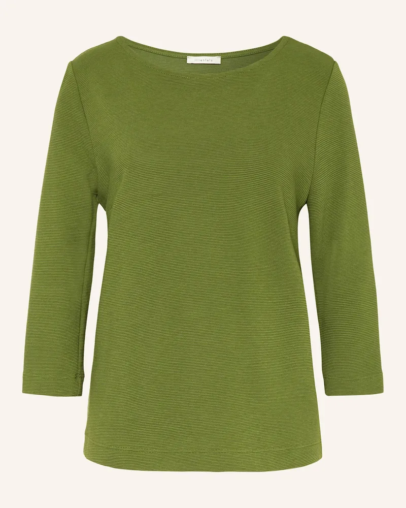 lilienfels Shirt mit 3/4-Arm Grün