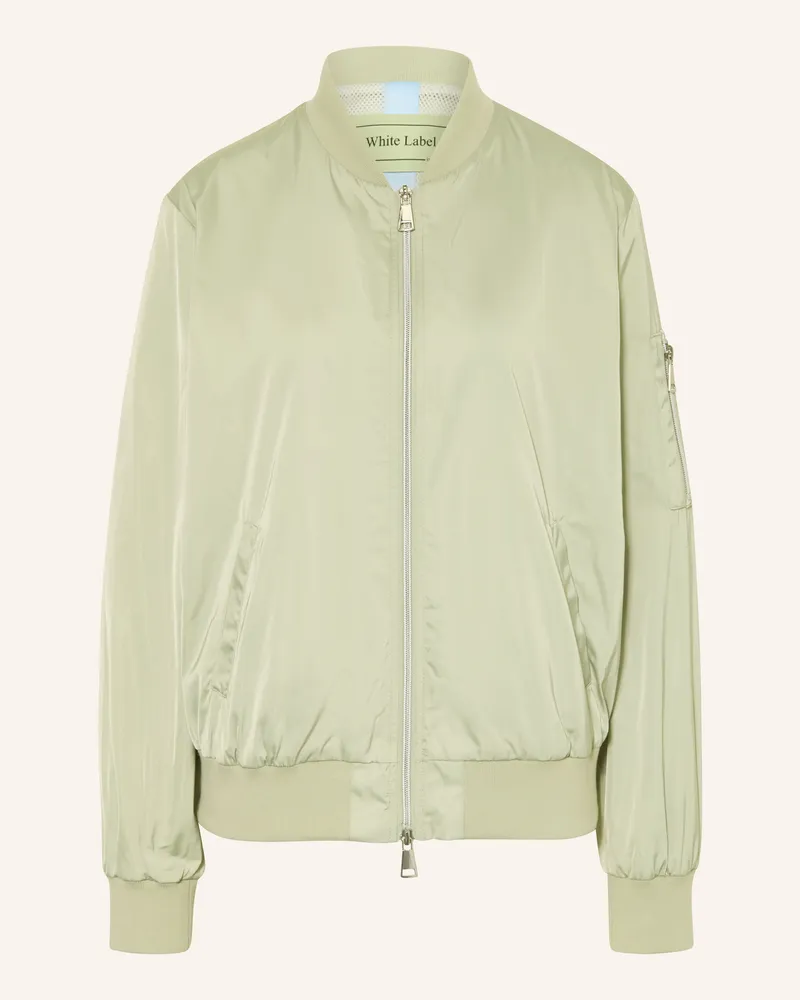 White Label Satinblouson gruen Hellgrün