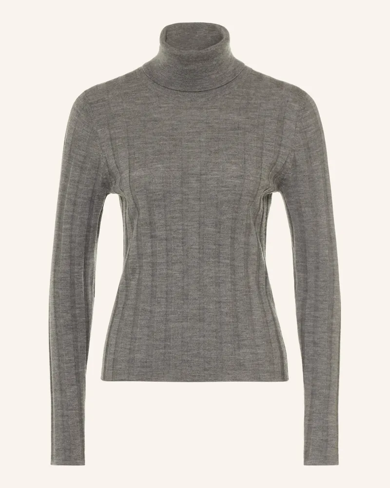 SEM PER LEI Rollkragenpullover grau Grau