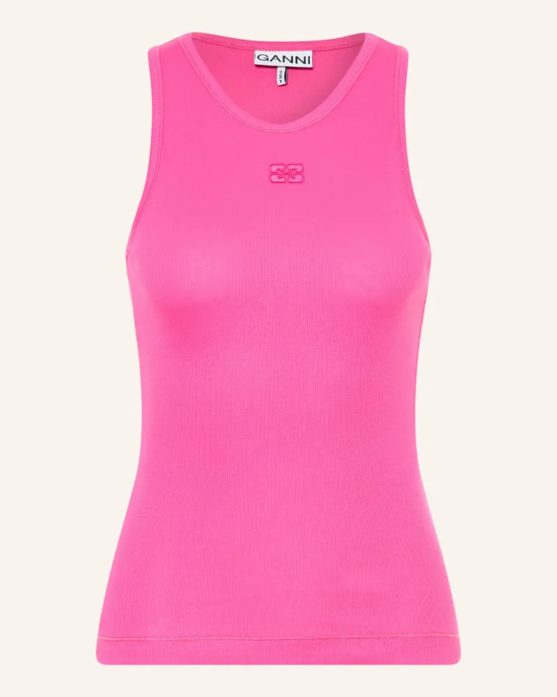 Ganni Top pink Pink