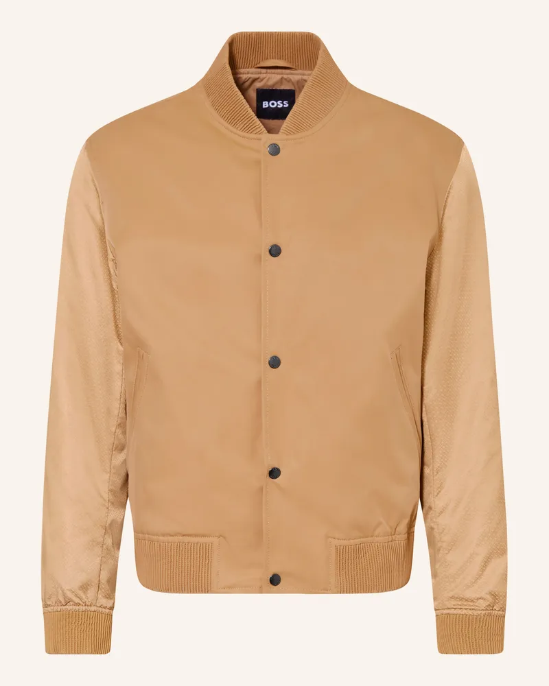 HUGO BOSS College-Jacke Covor beige Camel
