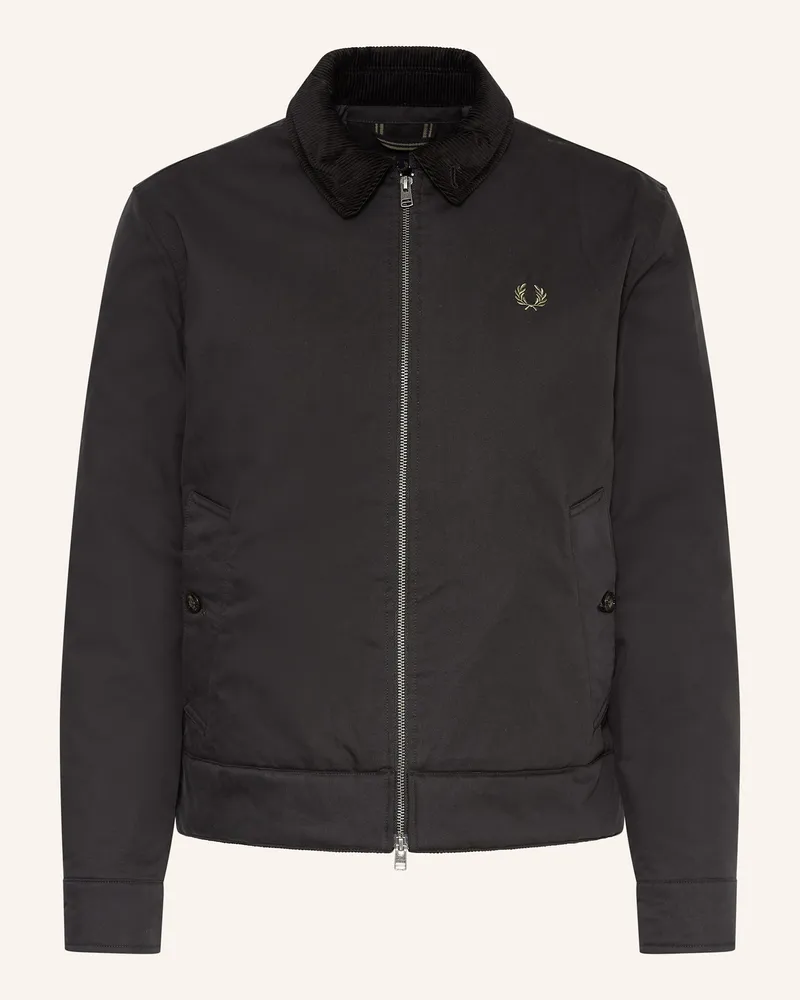 Fred Perry Jacke Schwarz